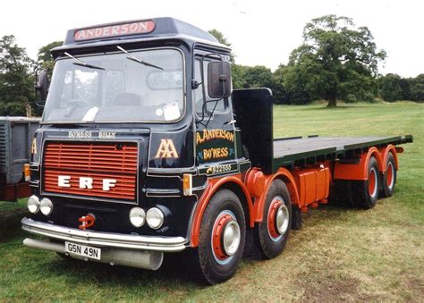 vintage erf lorries.